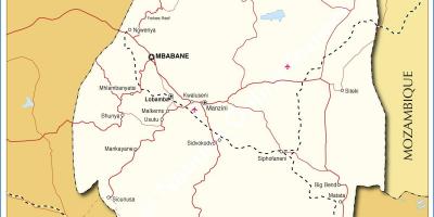 Harta nhlangano Swaziland